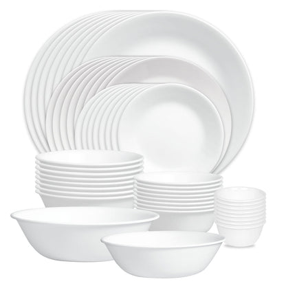 Corelle® Winter Frost White 50-piece Dinnerware Set, Service for 8, EXCLUSIVE