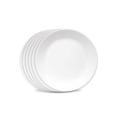 Corelle® Winter Frost White 8.5" Salad Plates, 6-pack