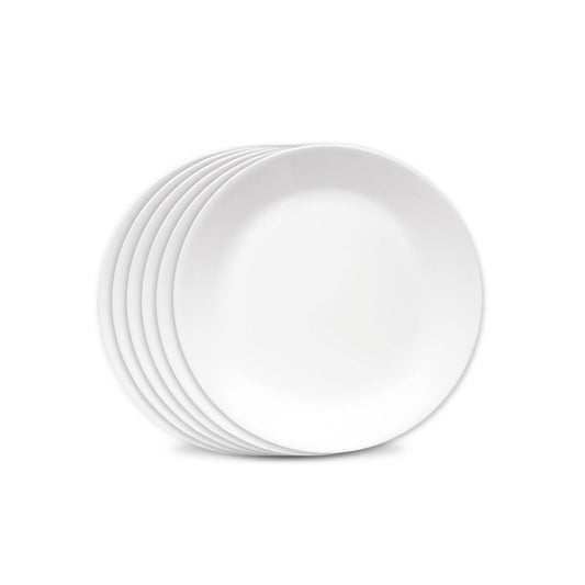 Corelle® Winter Frost White 8.5" Salad Plates, 6-pack