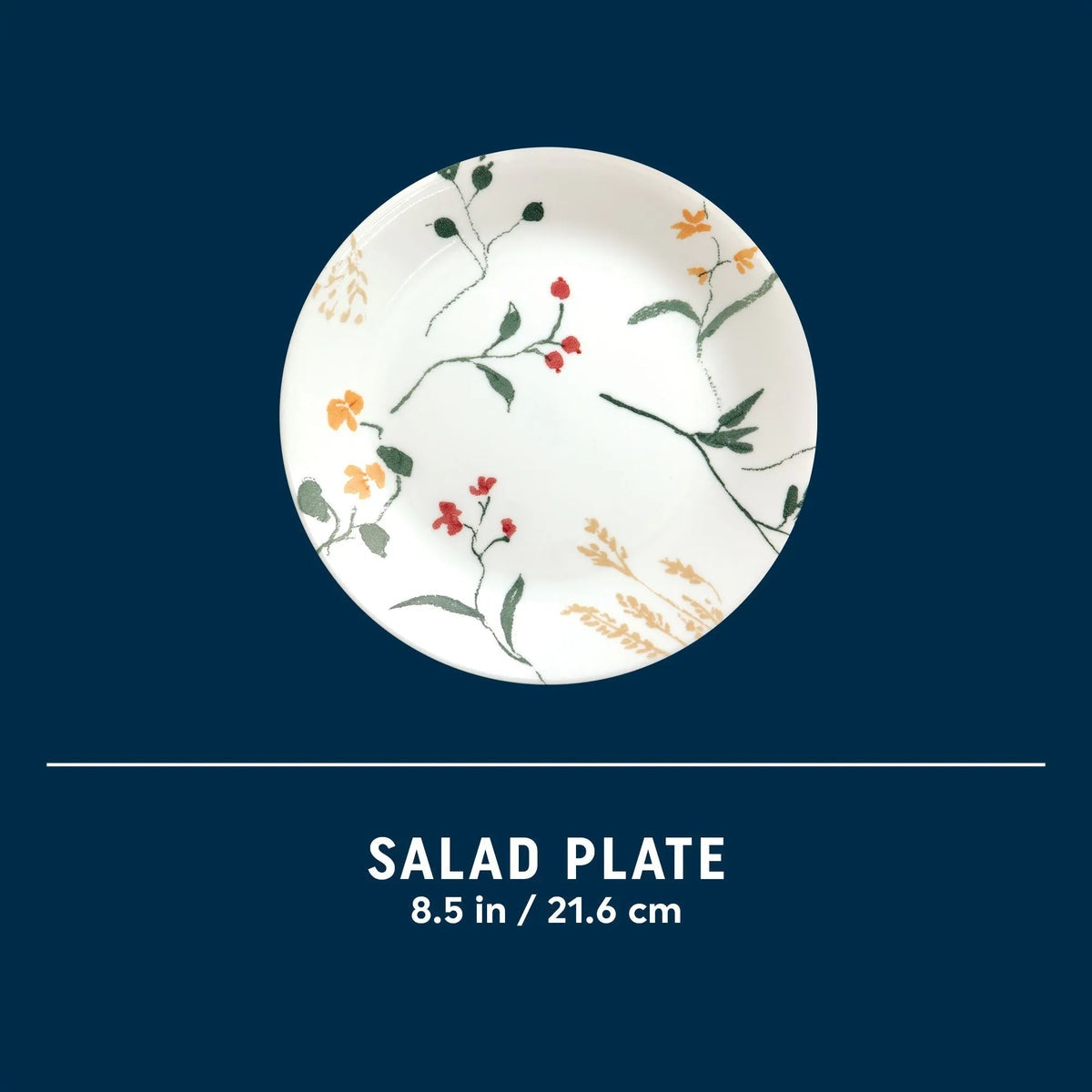 Corelle® Wildflower Scatter 8.5" Salad Plate