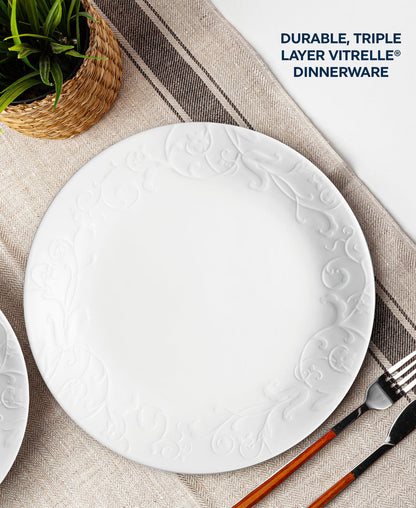 Corelle® Bella Faenza Dinnerware Set – Service for 6 + Serving Bowl