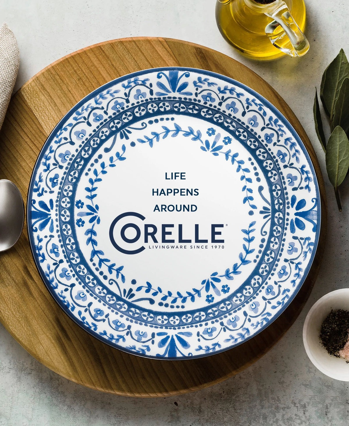 Corelle® Portofino 32-piece Dinnerware Set, Service for 8