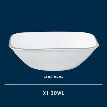 Corelle® Square Amalie 22-ounce Cereal Bowl