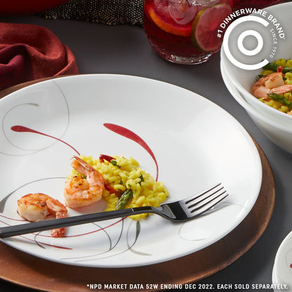 Corelle® Round Splendor 10.5" Dinner Plate, 6-pack