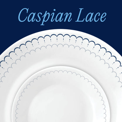 Corelle® Caspian Lace 18-piece Dinnerware Set, Service for 6