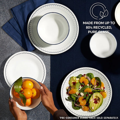 Corelle® Caspian Lace 8.5" Lunch Plate, 6 pack