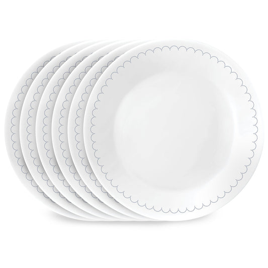 Corelle® Caspian Lace 6.75" Appetizer Plate, 6-pack