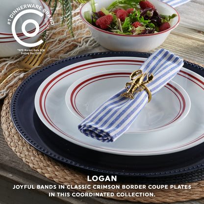 Corelle® Logan 18-piece Dinnerware Set, Service for 6