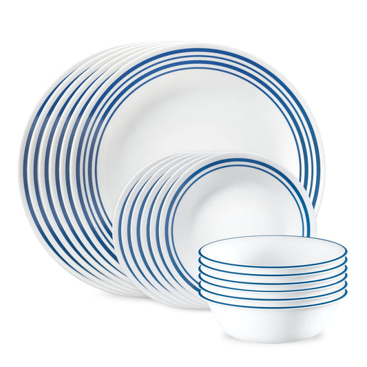 Corelle® Laila 18-piece Dinnerware Set, Service for 6