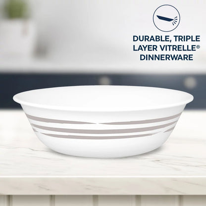 Corelle® Brushed Silver 18-ounce Cereal Bowl