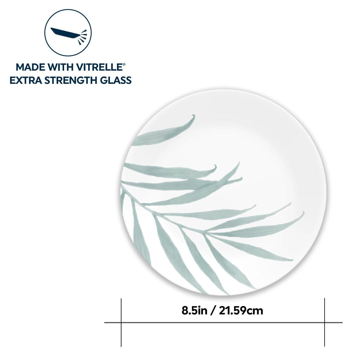Corelle® Solar Print 8.5" Salad Plate, EXCLUSIVE