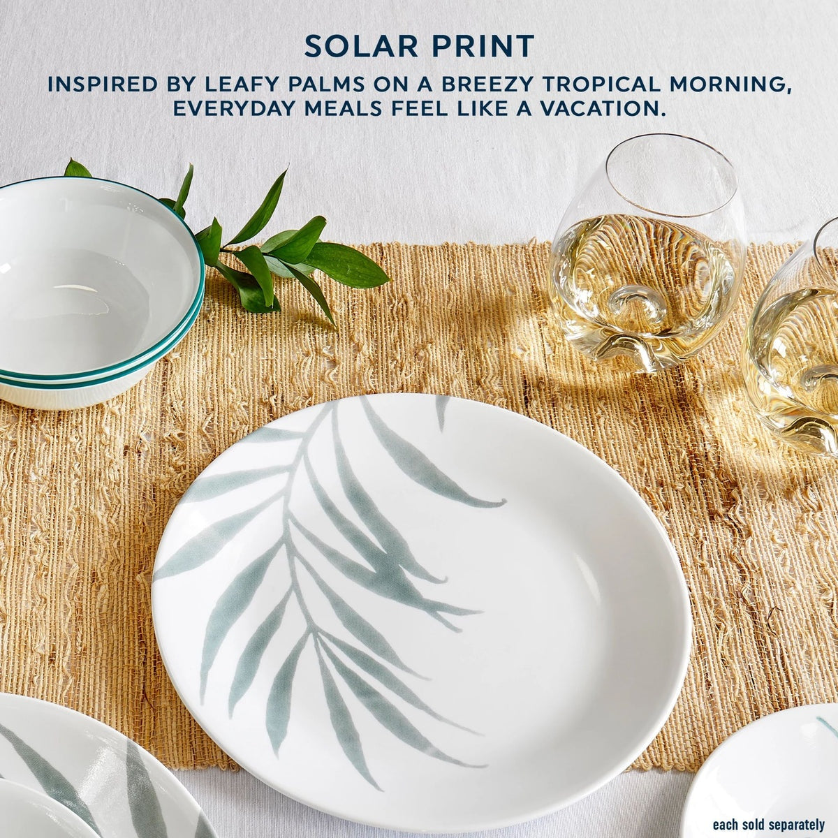 Corelle® Solar Print 10.25" Dinner Plate, EXCLUSIVE
