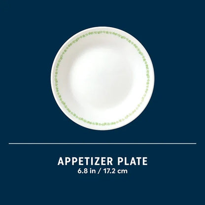 Corelle® Spring Blossom Green 6.75" Appetizer Plate