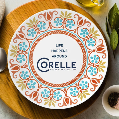 Corelle® Global Collection Terracotta Dreams 10.25" Dinner Plate