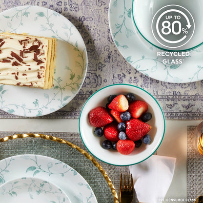 Corelle® Chambord 18-piece Dinnerware Set, Service for 6
