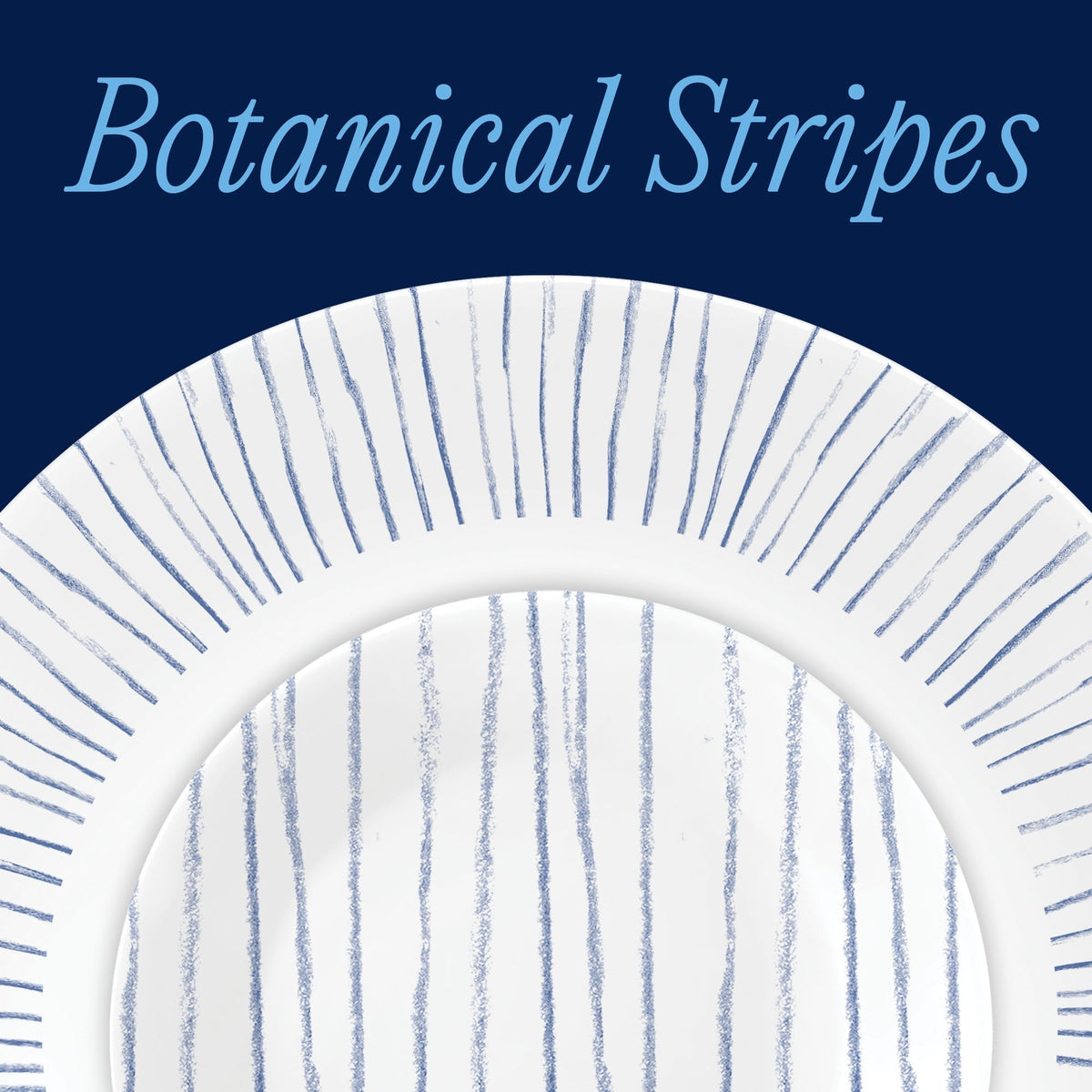 Corelle® Nautical Stripes 18-piece Dinnerware Set, Service for 6