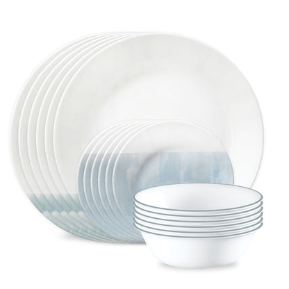 Corelle® Foggy Seas 18-piece Dinnerware Set, Service for 6