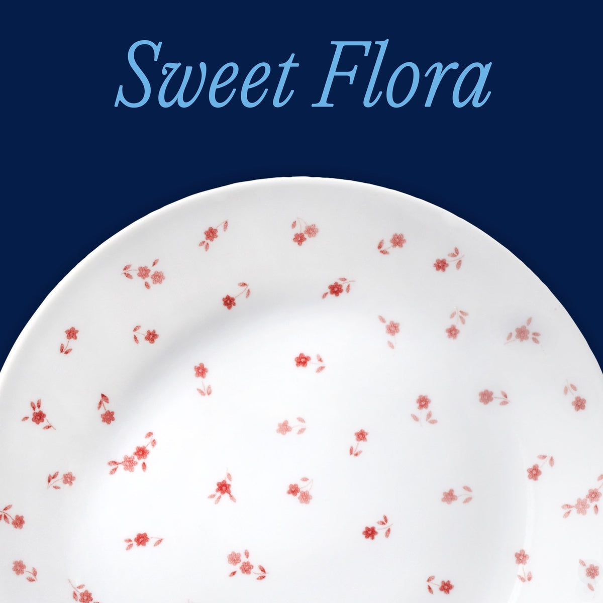 Corelle® Sweet Flora 8.5" Lunch Plate, 6-pack